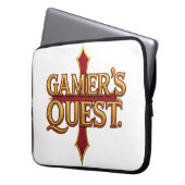 Gamer's Quest Electronics Bag Laptop Sleeve (Voorkant Links)