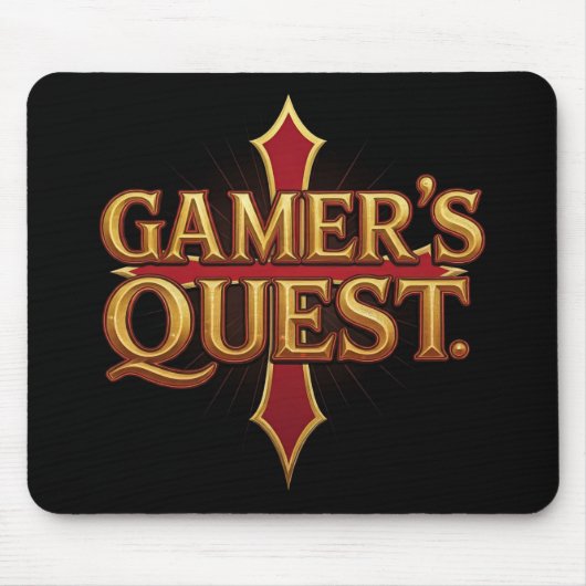 Gamer's Quest Muismat (Voorkant)