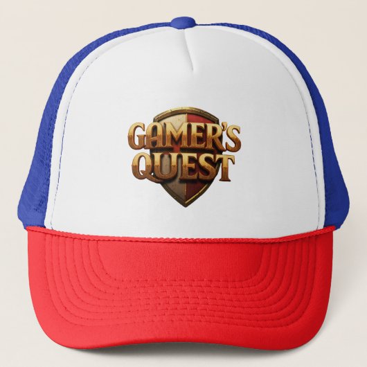Gamer's Quest Trucker Pet (Voorkant)