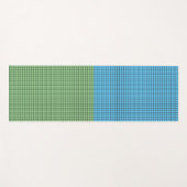 Gamers raster Twee gesteunde 4 kleuren Yogamat (Voorkant (horizontaal))