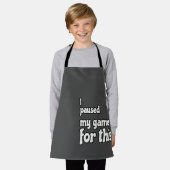 Gamer's Sacrifice: 'Ik heb mijn spel hiervoor gepa Schort (Gedragen)