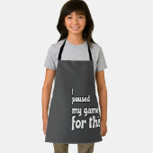 Gamer's Sacrifice: 'Ik heb mijn spel hiervoor gepa Schort (Insitu)