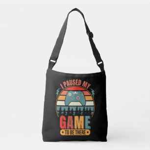 Gamers stemmingsretro design Crossbody Bags Tas
