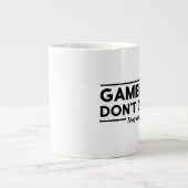 Gamers sterven niet grote koffiekop (Voorkant)
