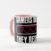 gamers sterven niet mok (Voorkant links)