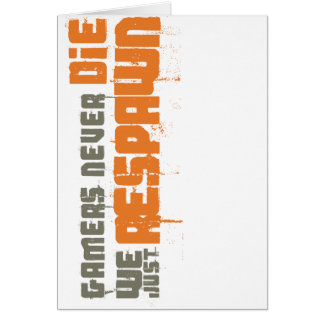 Gamers sterven nooit meer dan we alleen maar opnie