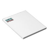 Gamers sterven nooit... notitieblok (Schuin)