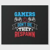 Gamers They Cadeaupapier (Vlak)