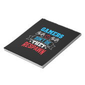Gamers They Notitieblok (Linkerzijde)