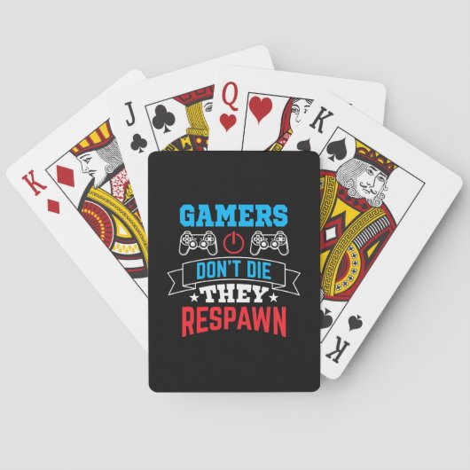 Gamers They Pokerkaarten (Achterkant)