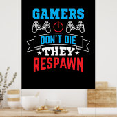 Gamers They Poster (Keuken)