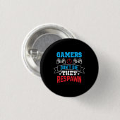 Gamers They Ronde Button 3,2 Cm (Voorkant /achterkant)