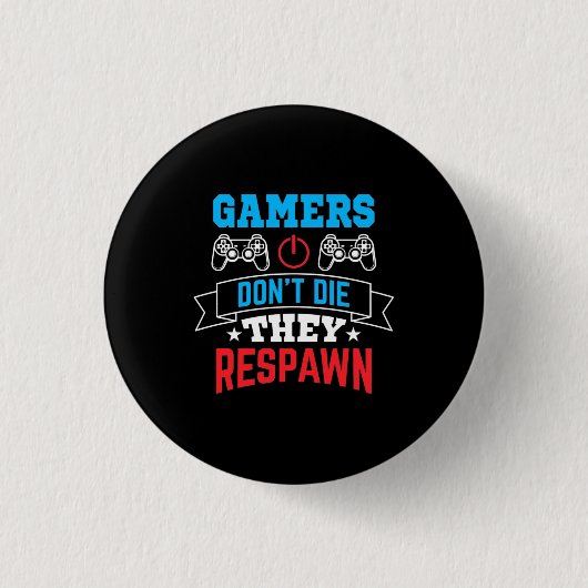 Gamers They Ronde Button 3,2 Cm (Voorkant)
