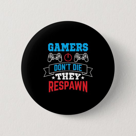 Gamers They Ronde Button 5,7 Cm (Voorkant)
