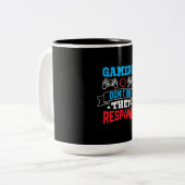 Gamers They Tweekleurige Koffiemok (Voorkant links)
