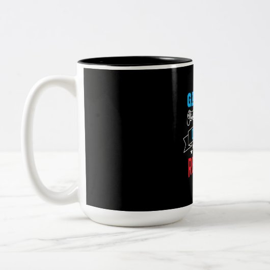 Gamers They Tweekleurige Koffiemok (Links)