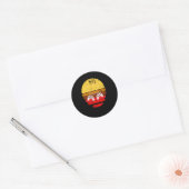 Gamers Valentine Valentines Day For Gamers 1  Ronde Sticker (Envelop)