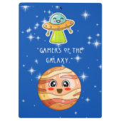 GAMERS VAN DE GALAXY KLEMBORD (Achterkant)