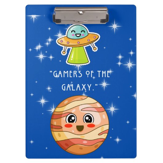 GAMERS VAN DE GALAXY KLEMBORD (Voorkant)