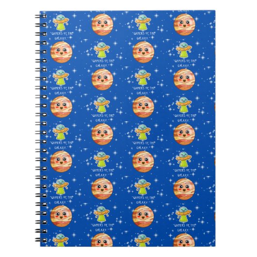 GAMERS VAN DE GALAXY NOTITIEBOEK (Voorkant)