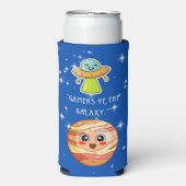 GAMERS VAN DE GALAXY SELTZER BLIKJESKOELER (Seltzer Voorkant)