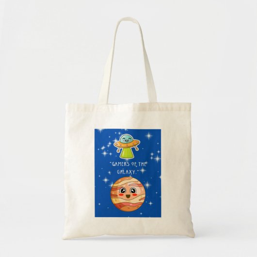 GAMERS VAN DE GALAXY TOTE BAG (Voorkant)