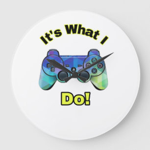 Gamers wandklok