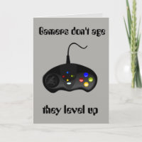 Gamers worden niet ouder dan ze de dag van de gebo