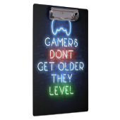 Gamers worden niet ouder klembord (Rechts)