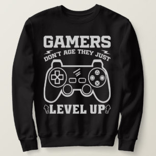 Gamers Worden Niet Ouder Ze Levelen Alleen Maar Op Trui
