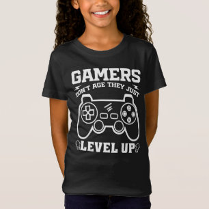 Gamers zijn niet ouder ze nivelleren alleen maar v t-shirt
