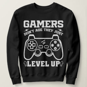 Gamers zijn niet ouder ze nivelleren alleen maar v trui