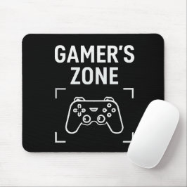 GAMER'S ZONE Minimalistische Gaming Muismat