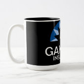 Gamersverzekering Tweekleurige Koffiemok (Links)