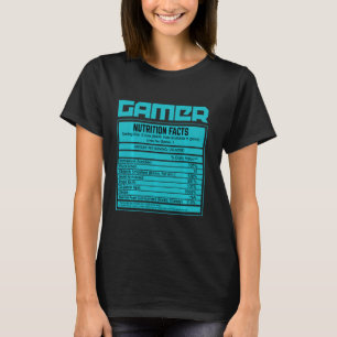 Gamervoeding dankzij gaminggame t-shirt