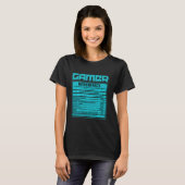 Gamervoeding dankzij gaminggame t-shirt (Voorkant volledig)