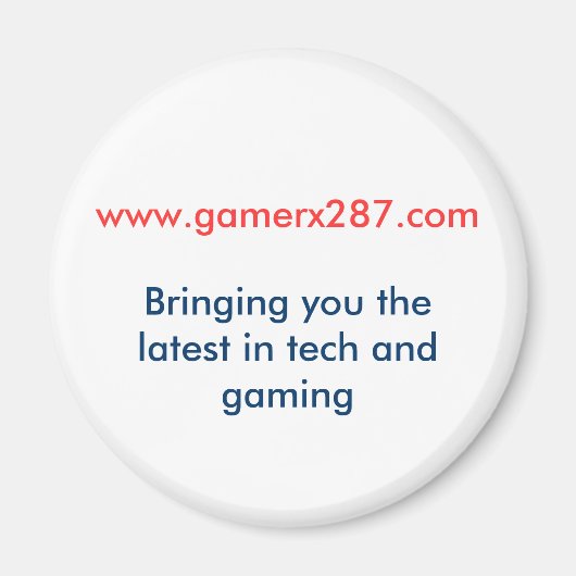 Gamerx287 - Magneet (Voorkant)