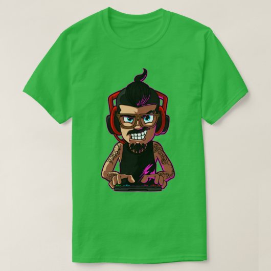 Games Addict T-shirt (Design voorkant)