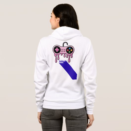 Games controler hoodie (Achterkant volledig)