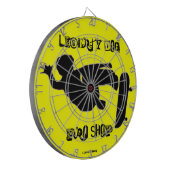 GAMES - DART BOARD - LIBERTY DOG PRO SKATEBOARDING DARTBORD (Voorkant Links)