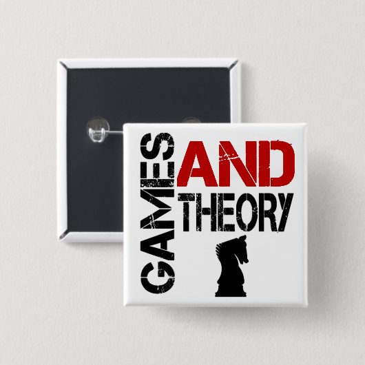 Games en theoretische Button (Voorkant /achterkant)