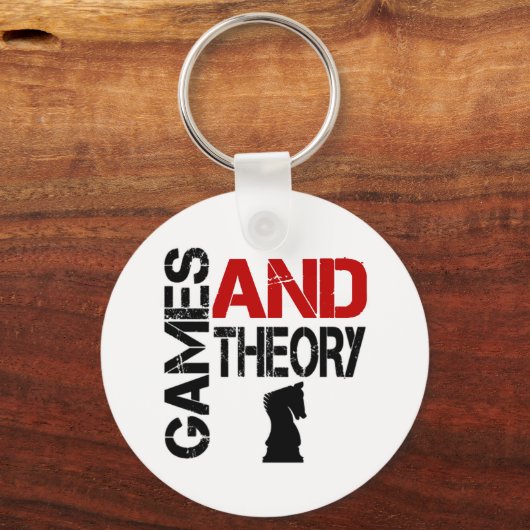 Games en theoretische Sleutelhanger (Voorkant)