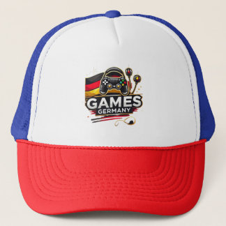 Games Germany Kappe – Stylischer Gamer-Look!  Trucker Pet