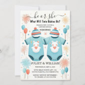 Games Oh Baby Joint Dual Two Twin Gender Onthullen Kaart (Voorkant)