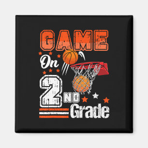 Games op 2e klas basketbal terug naar school tweed magneet