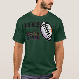 Games op de eerste dag van de Amerikaanse football T-shirt