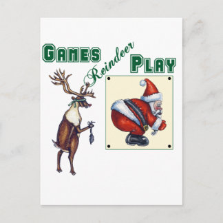 Games Reindeer Play Briefkaart