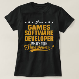 Games Software Developer T-shirt