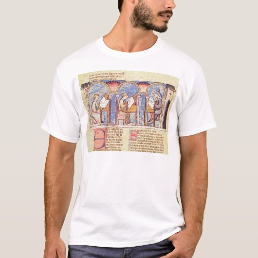 Games Table Makers uit het 'Book of Games' T-shirt (Voorkant)