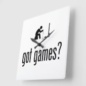 games vierkante klok (Hoek)